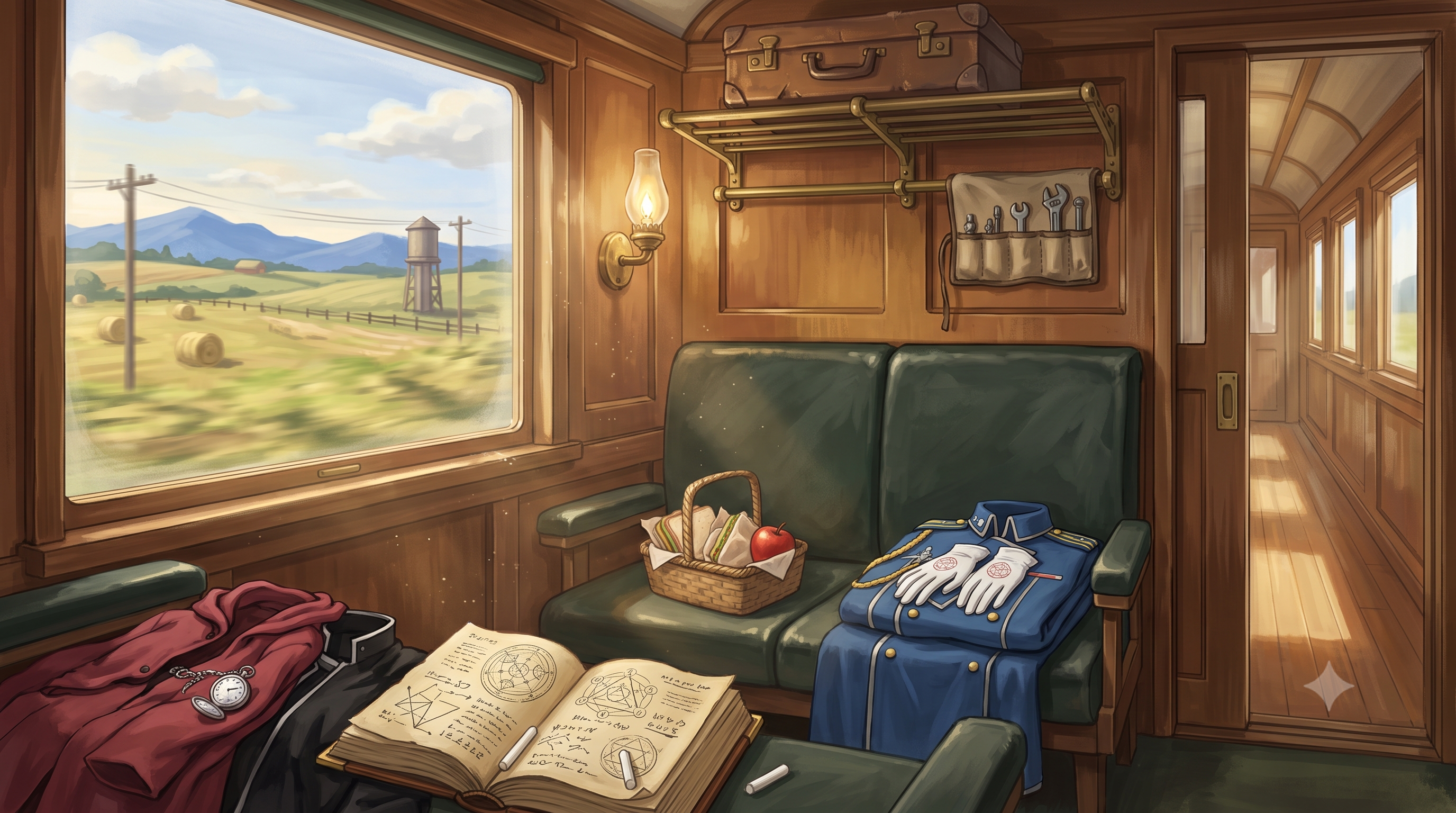 A keepsake painting from home