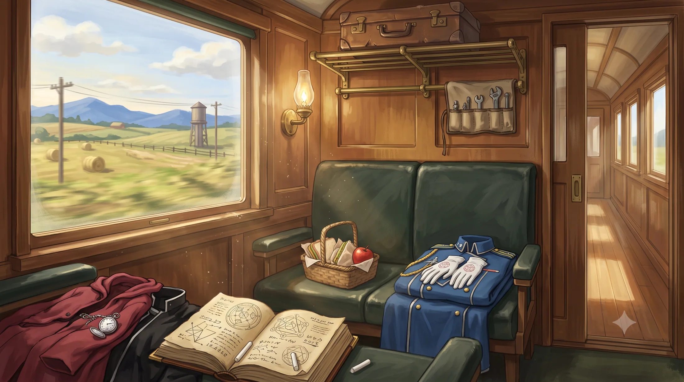 A keepsake painting from home