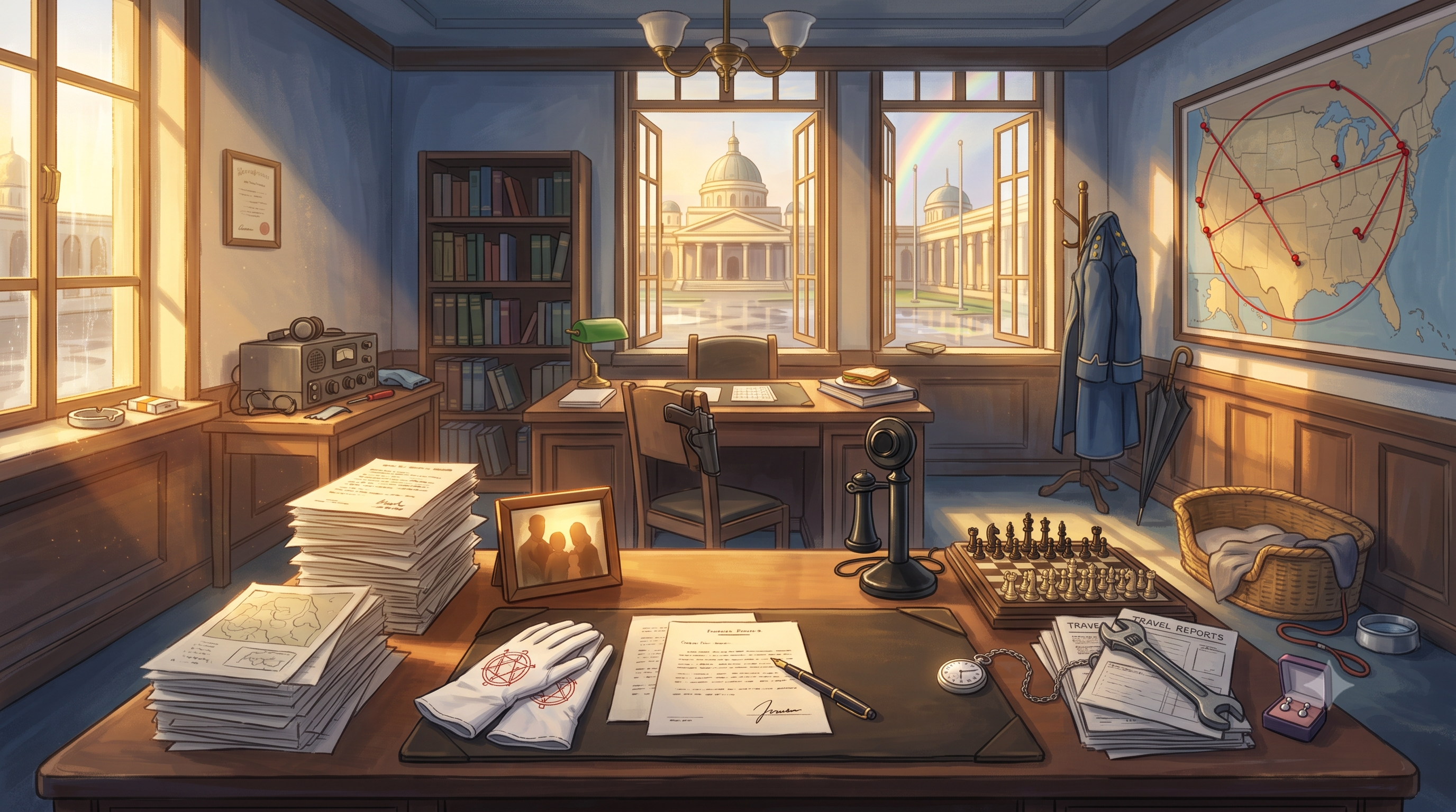 Mustang's office