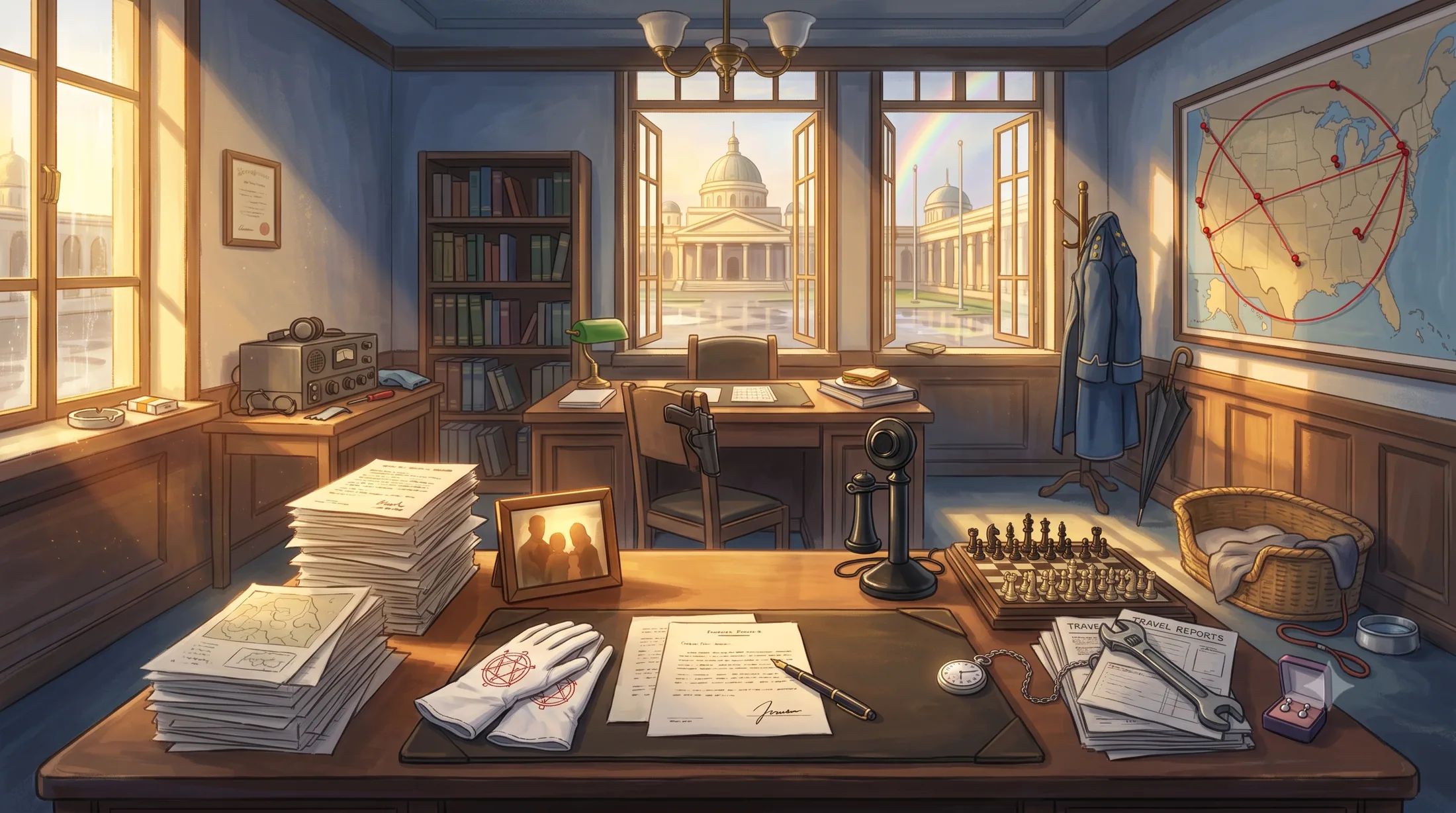 Mustang's office