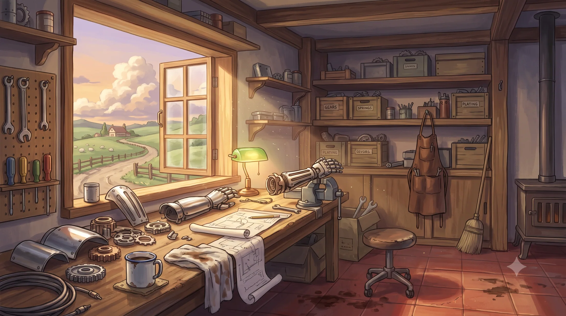 The automail workshop